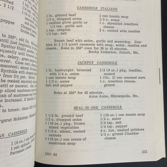 Pine To Prairie Cookbook Volume II Telephone Pioneers of America Vintage 1983 - Picture 8 of 13